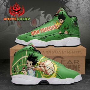 Gon Freecss Shoes Custom Anime Hunter X Hunter Sneakers 5