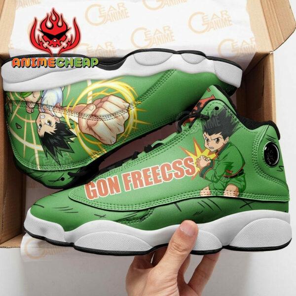 Gon Freecss Shoes Custom Anime Hunter X Hunter Sneakers 4
