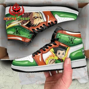Gon Freecss Shoes Custom Hunter X Hunter Anime Sneakers 5