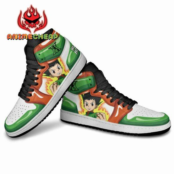 Gon Freecss Shoes Custom Hunter X Hunter Anime Sneakers 3
