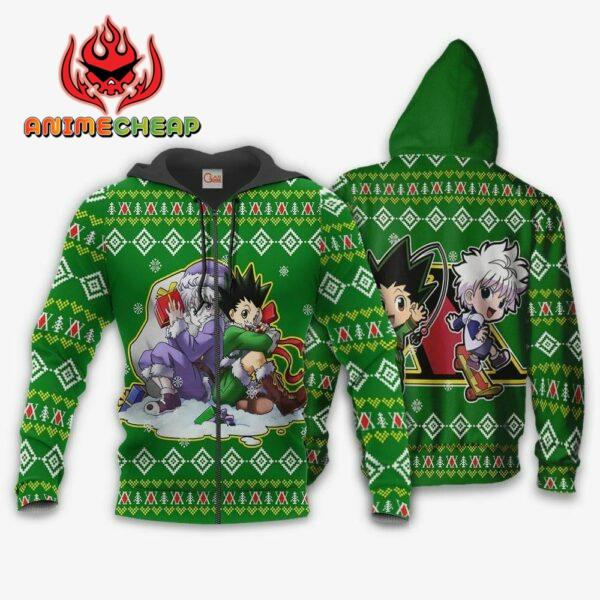 Gon & Killua HxH Ugly Christmas Sweater HxH Anime Xmas 2