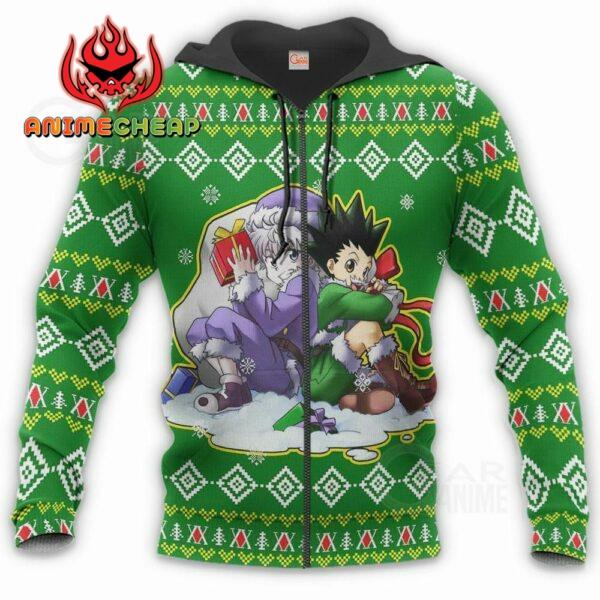 Gon & Killua HxH Ugly Christmas Sweater HxH Anime Xmas 6