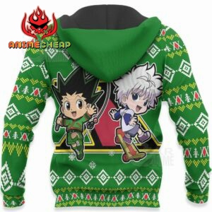 Gon & Killua HxH Ugly Christmas Sweater HxH Anime Xmas 10