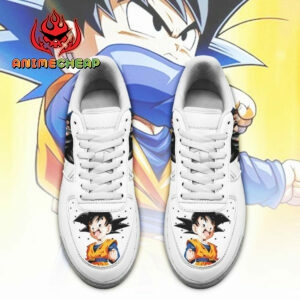 Goten Air Shoes Custom Anime Dragon Ball Sneakers Simple Style 4