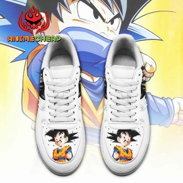 Goten Air Shoes Custom Anime Dragon Ball Sneakers Simple Style 2