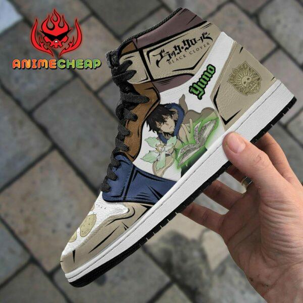 Grimore Yuno Shoes Black Clover Anime Sneakers 4