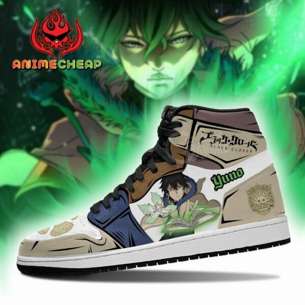 Grimore Yuno Shoes Black Clover Anime Sneakers 3