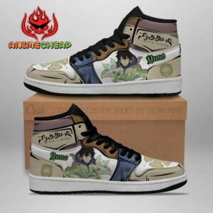 Grimore Yuno Shoes Black Clover Anime Sneakers 5