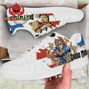 Guido Mista Skate Shoes Custom Anime Jojo's Bizarre Adventure Shoes 5
