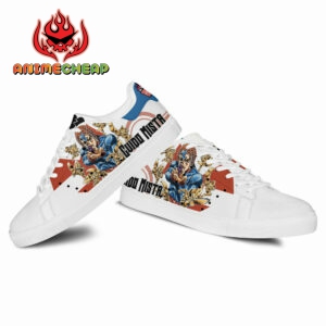 Guido Mista Skate Shoes Custom Anime Jojo's Bizarre Adventure Shoes 6