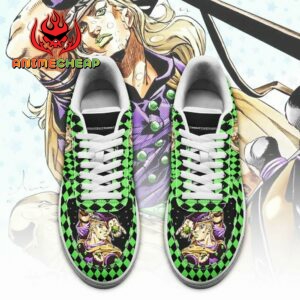 Gyro Zeppeli Shoes Custom JoJo’s Anime Sneakers Fan Gift Idea PT06 4