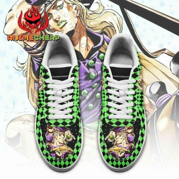 Gyro Zeppeli Shoes Custom JoJo’s Anime Sneakers Fan Gift Idea PT06 2