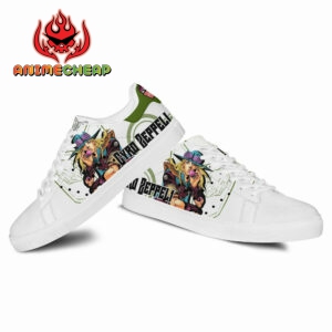 Gyro Zeppeli Skate Shoes Custom Anime Jojo's Bizarre Adventure Shoes 6