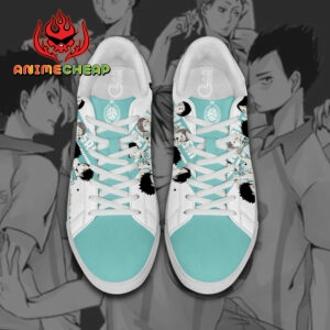Haikyu Aoba Johsai Skate Shoes Black Haikyu!! Custom Anime Sneakers 7