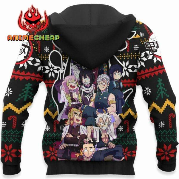 Hashira Team Ugly Christmas Sweater Custom Anime Kimetsu XS12 4