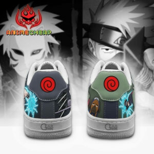 Hatake Kakashi Air Shoes Anbu and Jounin Custom Naruto Anime Sneakers 7