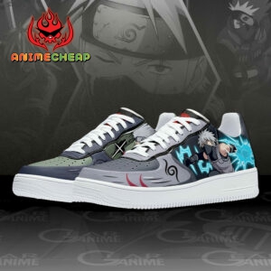 Hatake Kakashi Air Shoes Anbu and Jounin Custom Naruto Anime Sneakers 6