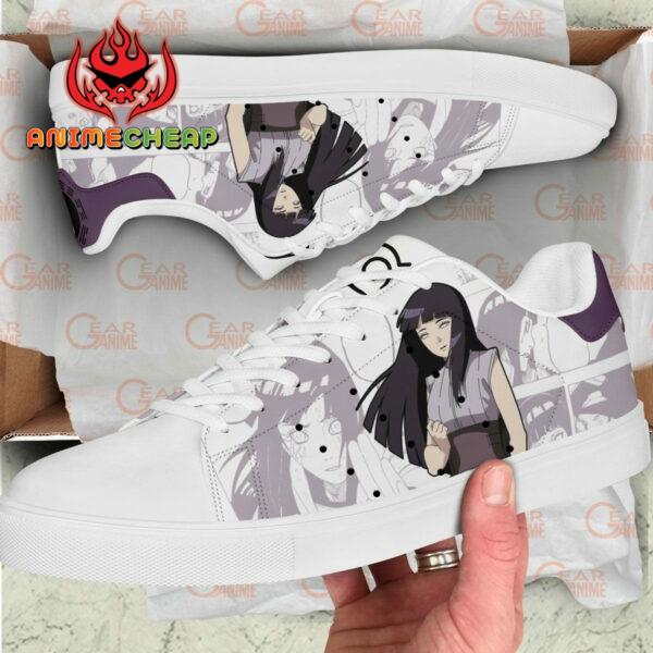 Hinata Hyuga Skate Shoes Custom Naruto Anime Sneakers 2