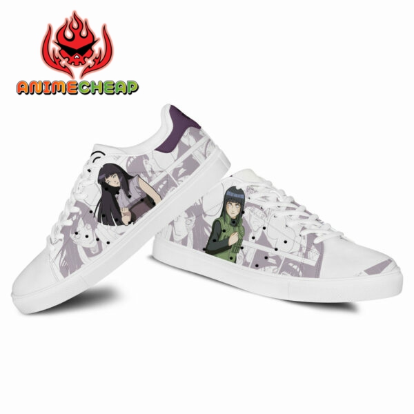 Hinata Hyuga Skate Shoes Custom Naruto Anime Sneakers 3