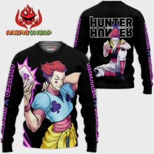Hisoka Hoodie Custom HxH Anime Merch Clothes 7