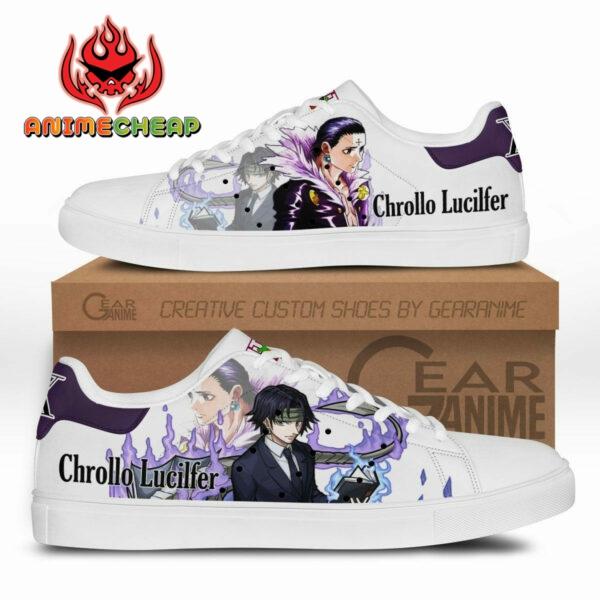 Hunter X Hunter Chrollo Lucilfer Skate Shoes Custom Anime Sneakers 1