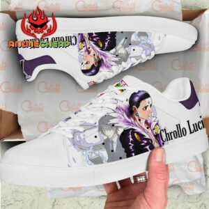 Hunter X Hunter Chrollo Lucilfer Skate Shoes Custom Anime Sneakers 5