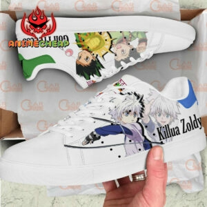 Hunter X Hunter Gon and Killua Skate Shoes Custom Anime Sneakers 5