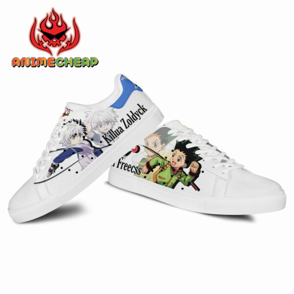 Hunter X Hunter Gon and Killua Skate Shoes Custom Anime Sneakers 3