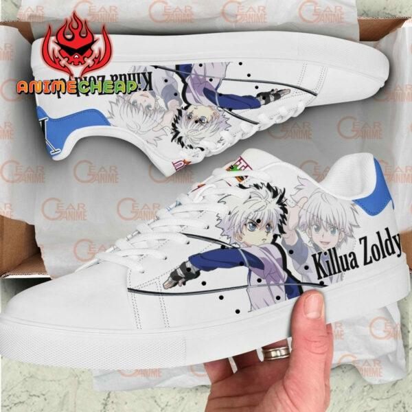 Hunter X Hunter Killua Zoldyck Skate Shoes Custom Anime Sneakers 2
