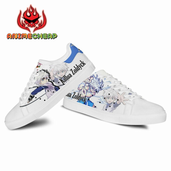 Hunter X Hunter Killua Zoldyck Skate Shoes Custom Anime Sneakers 3