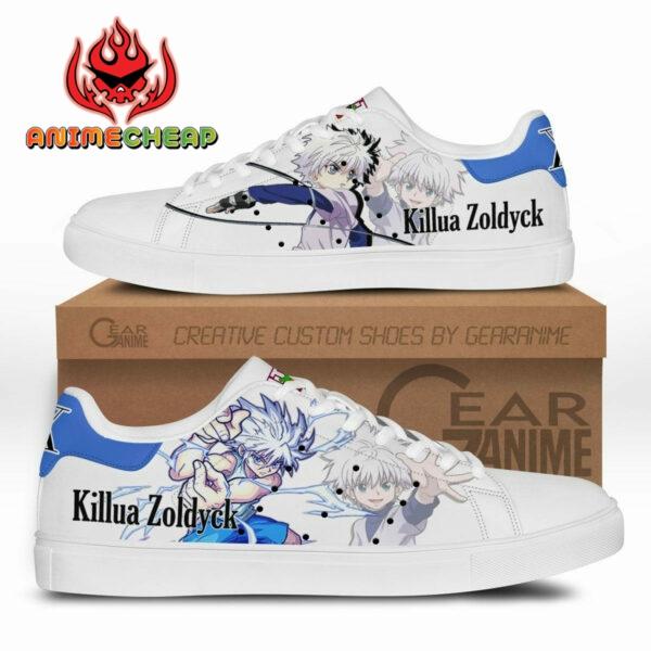 Hunter X Hunter Killua Zoldyck Skate Shoes Custom Anime Sneakers 1