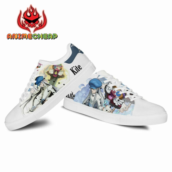 Hunter X Hunter Kite Skate Shoes Custom Anime Sneakers 3
