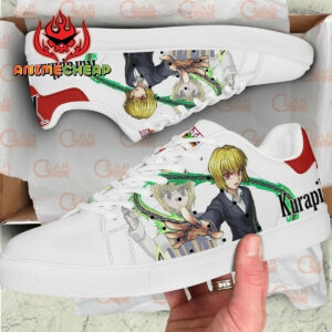 Hunter X Hunter Kurapika Skate Shoes Custom Anime Sneakers 5