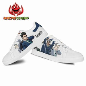 Hunter X Hunter Leorio Paladiknight Skate Shoes Custom Anime Sneakers 6