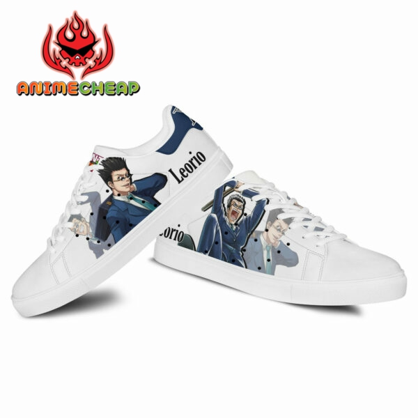 Hunter X Hunter Leorio Paladiknight Skate Shoes Custom Anime Sneakers 3