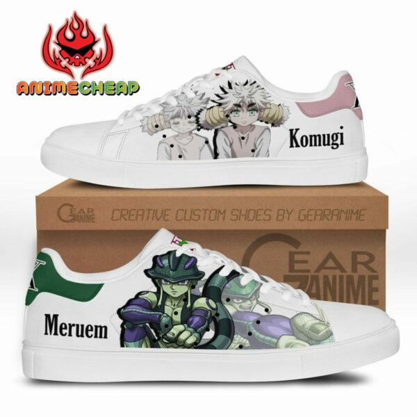 Hunter X Hunter Meruem and Komugi Skate Shoes Custom Anime Sneakers 1