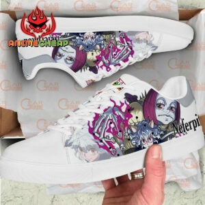 Hunter X Hunter Neferpitou Skate Shoes Custom Anime Sneakers 5