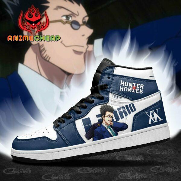 HxH Leorio Shoes Custom Hunter X Hunter Anime Sneakers 4