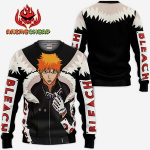 Ichigo Kurosaki Hoodie Custom BL Anime Merch Clothes Jacket Style 7