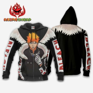 Ichigo Kurosaki Hoodie Custom BL Anime Merch Clothes Jacket Style 8