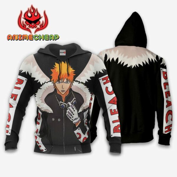Ichigo Kurosaki Hoodie Custom BL Anime Merch Clothes Jacket Style 3