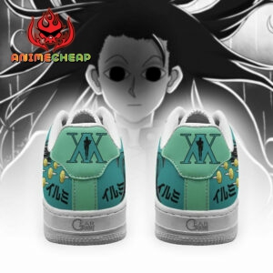 Illumi Zoldyck Air Shoes Custom Hunter X Hunter Anime Sneakers 7