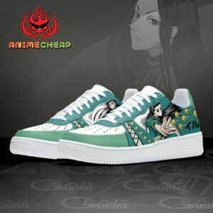 Illumi Zoldyck Air Shoes Custom Hunter X Hunter Anime Sneakers 6
