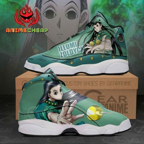 Illumi Zoldyck Shoes Custom Anime Hunter X Hunter Sneakers 2