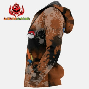 Infernape Hoodie Custom Pokemon Anime Merch Clothes Tie Dye Style 11