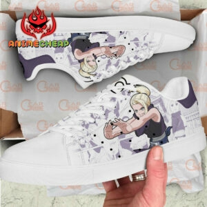 Ino Yamanaka Skate Shoes Custom Naruto Anime Sneakers 5