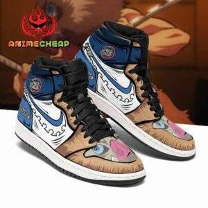 Inosuke Shoes Custom Nichirin Demon Slayer Anime Sneakers 4