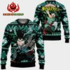 Izuku Midoriya Ugly Christmas Sweater Custom Anime My Hero Academia XS12 12
