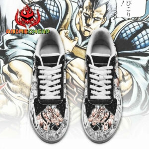 Jean Pierre Polnareff Shoes Manga Style JoJo’s Anime Sneakers Fan Gift PT06 4