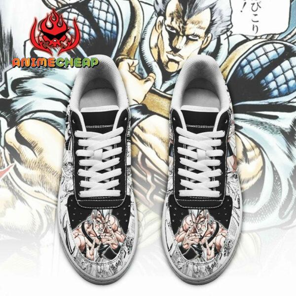 Jean Pierre Polnareff Shoes Manga Style JoJo’s Anime Sneakers Fan Gift PT06 2